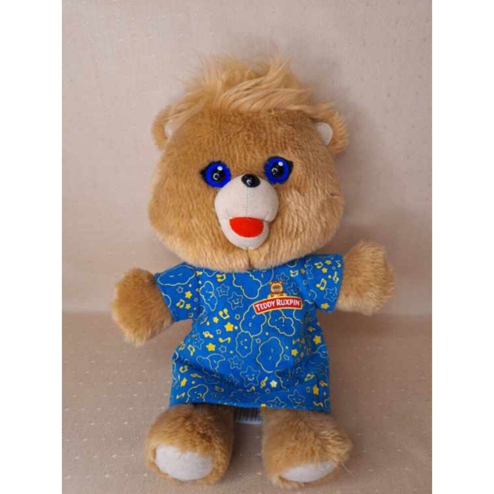 Vintage 1985 Teddy Ruxpin Hug N Sing Lullaby Plush Toy 11” Works Great!
